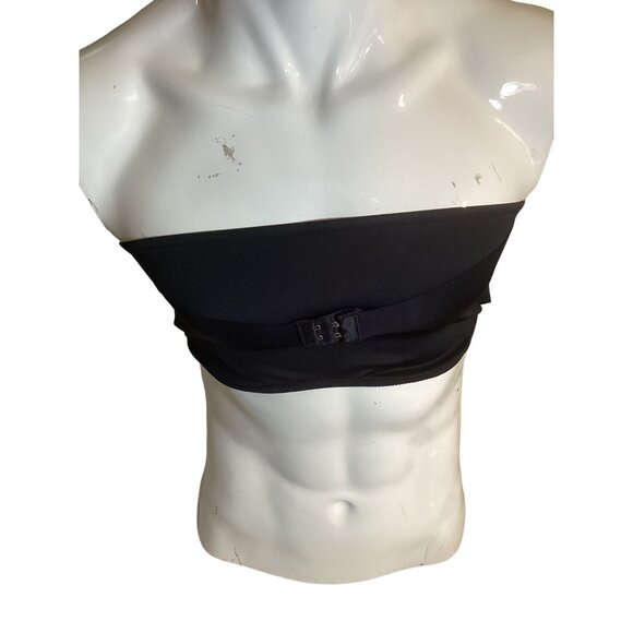 Front Closure Strapless Black Bra * 38C * **Sissy*Cosplay*Femboy*Drag*New - Picture 5 of 6